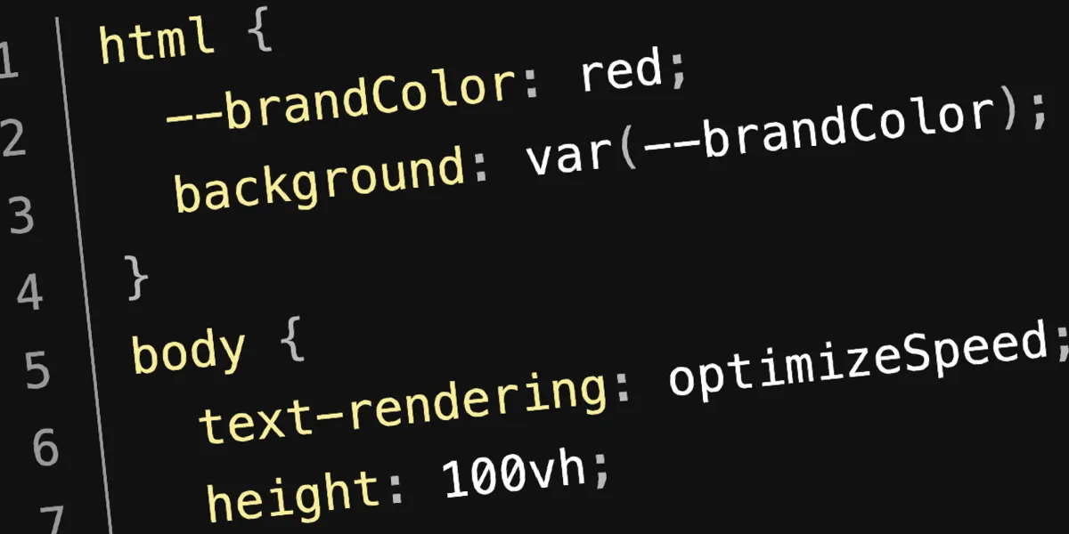 Web Component for a Code Block