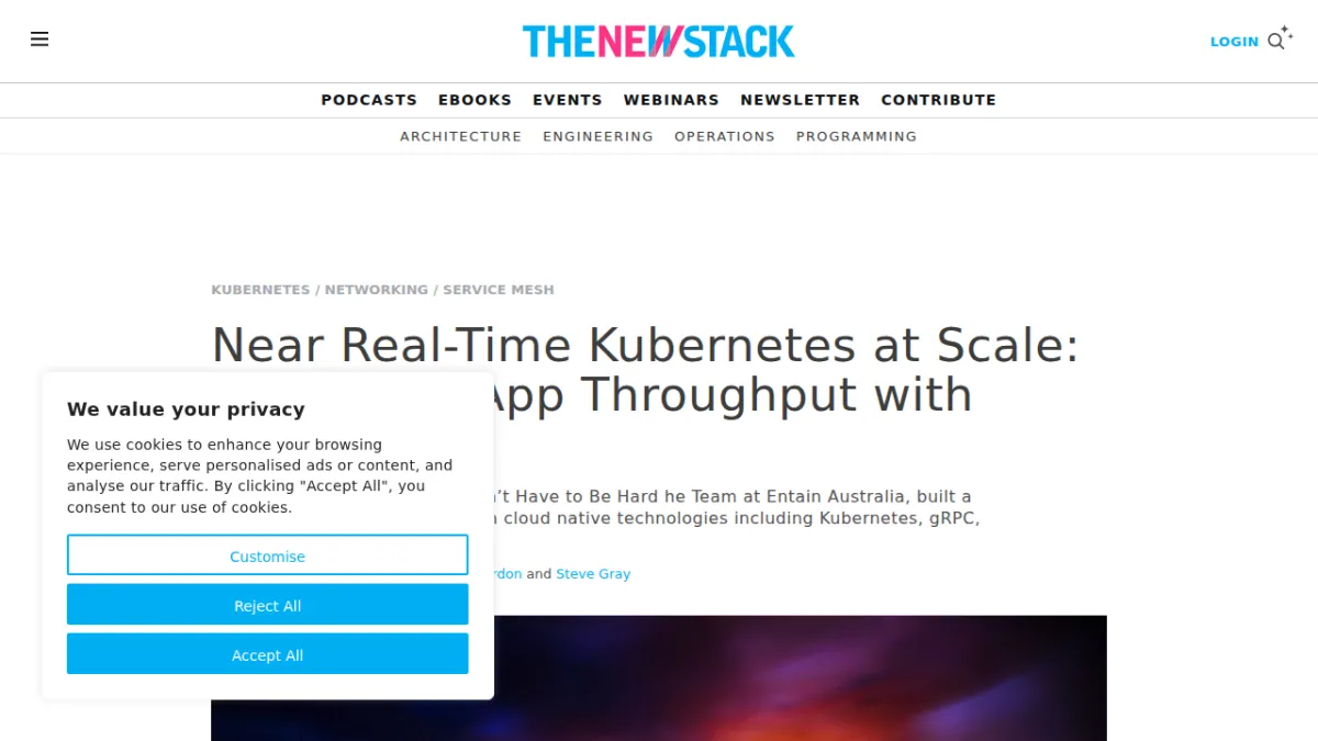 Near Real-Time Kubernetes at Scale: Increasing App Throughput with Linkerd