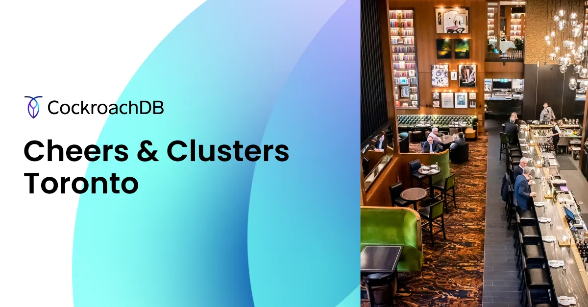 Canadian Financial Services Cheers & Clusters: Toronto