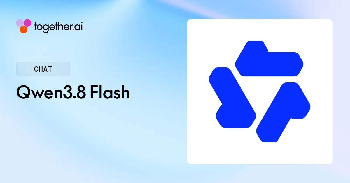 Qwen3.8 Flash: Pricing, Benchmarks & Docs Pricing
