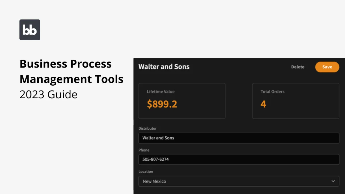 Business Process Management Tools