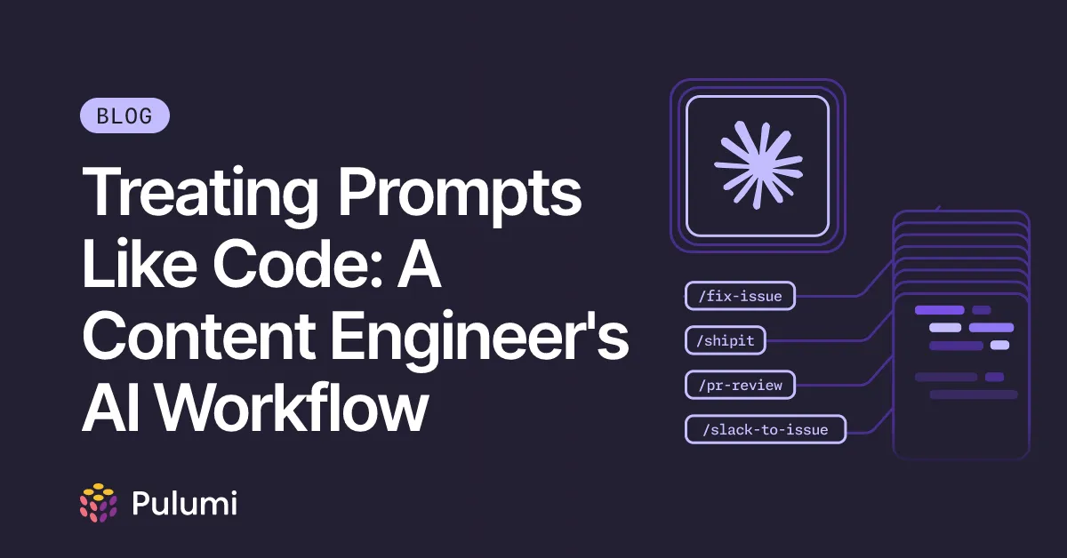 Treating Prompts Like Code: A Content Engineer