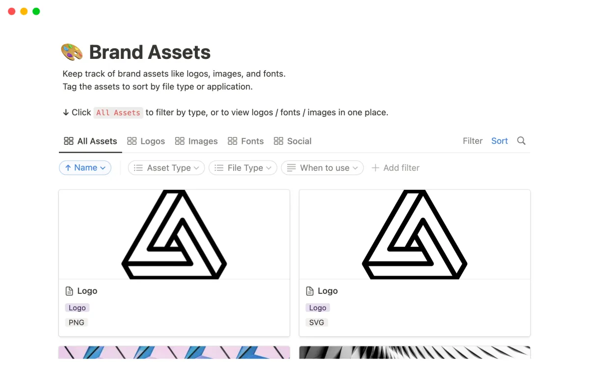 Brand guideline templates and tips
