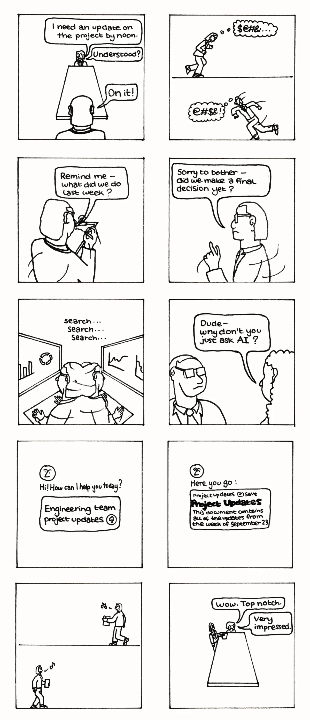 How I learned to stop worrying and love AI