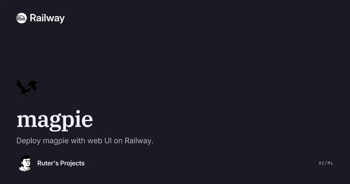 Deploy & Host magpie