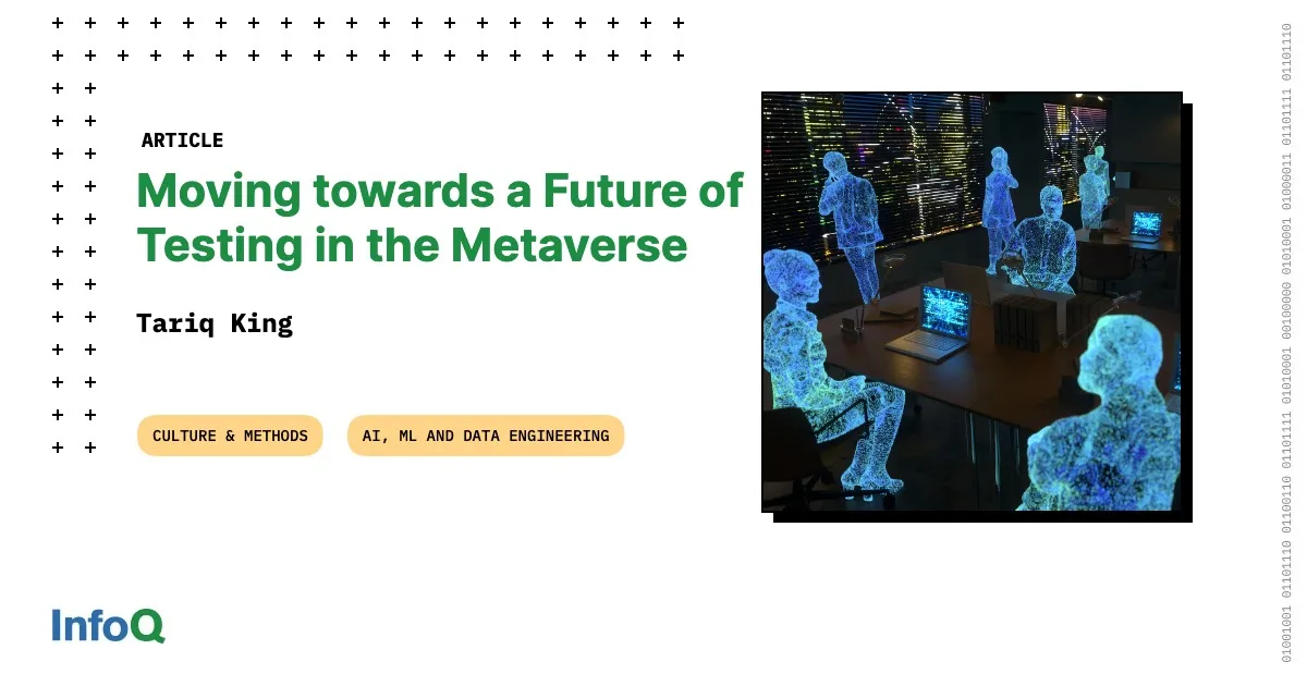 Moving towards a Future of Testing in the Metaverse