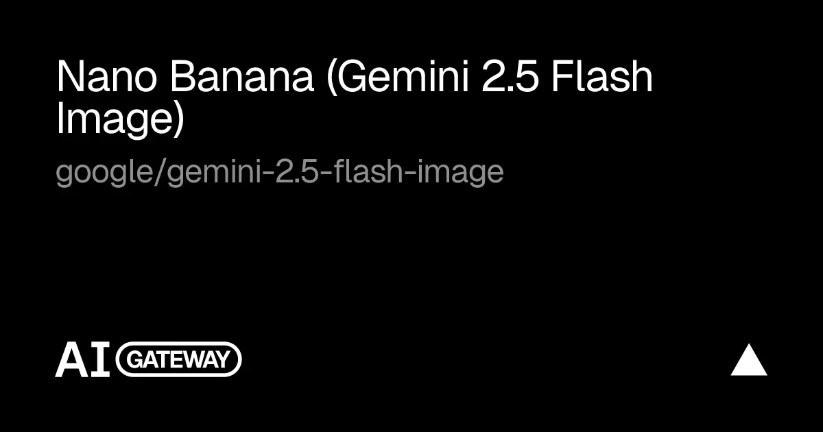 Nano Banana (Gemini 2.5 Flash Image) API & Pricing