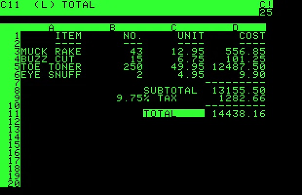How VisiCalc's Spreadsheets Changed the World