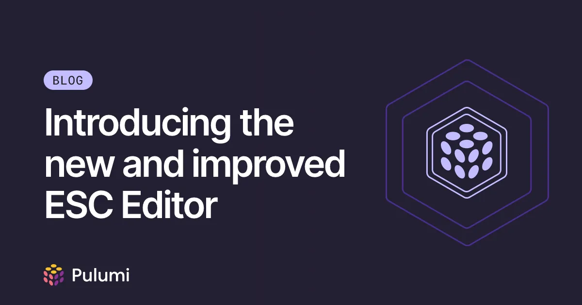 Introducing the new and improved ESC Editor