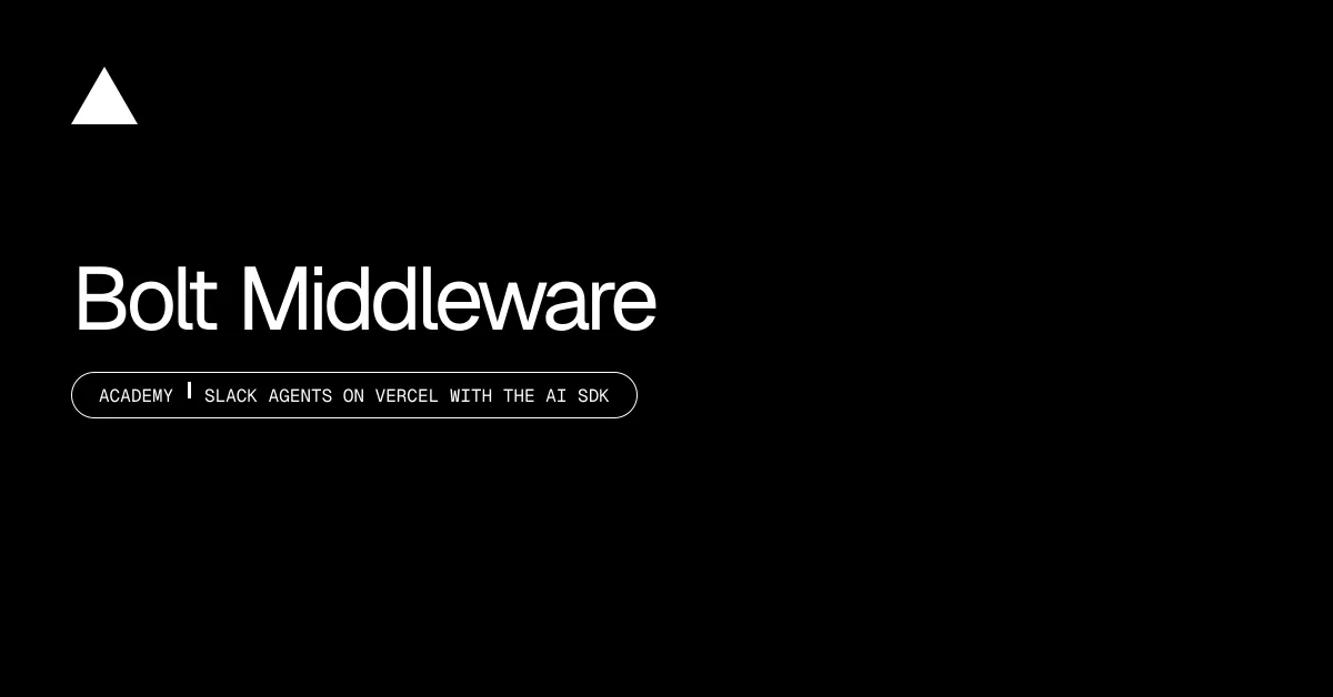Bolt Middleware