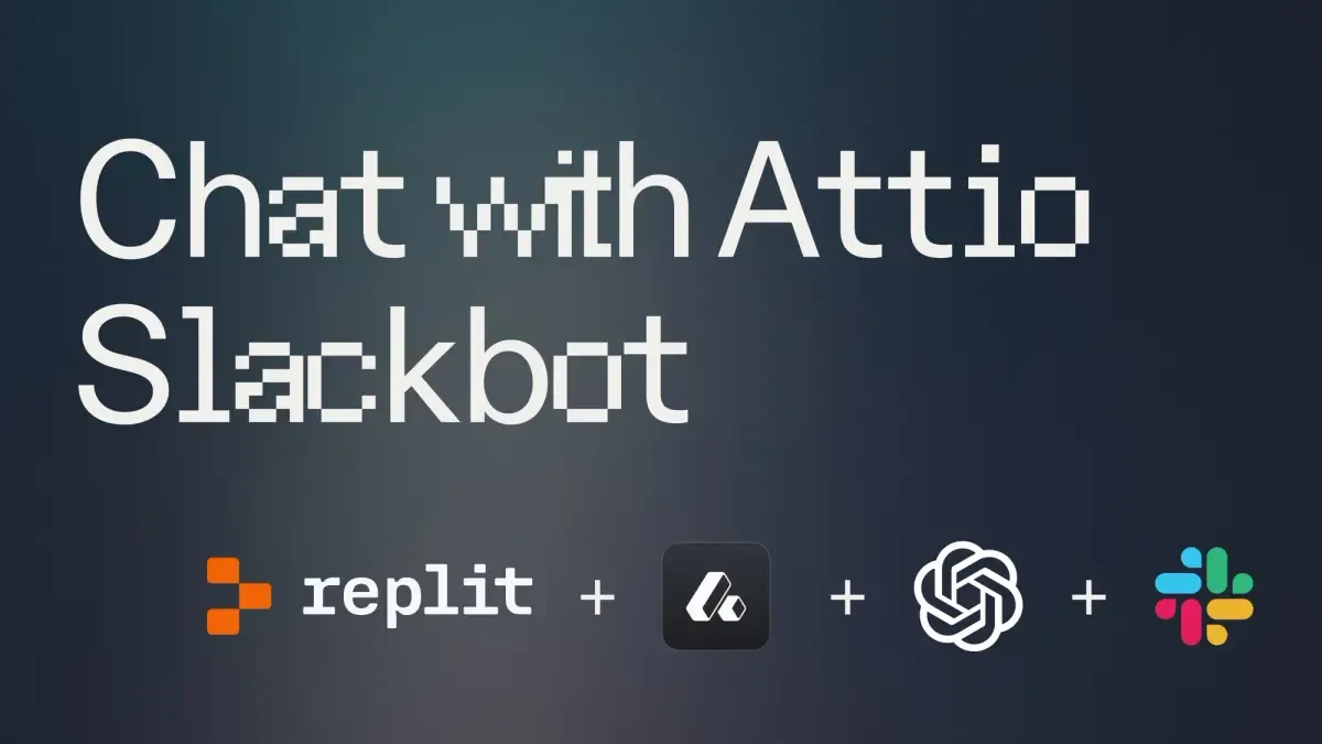 How to build a "Chat with Attio" AI Slackbot