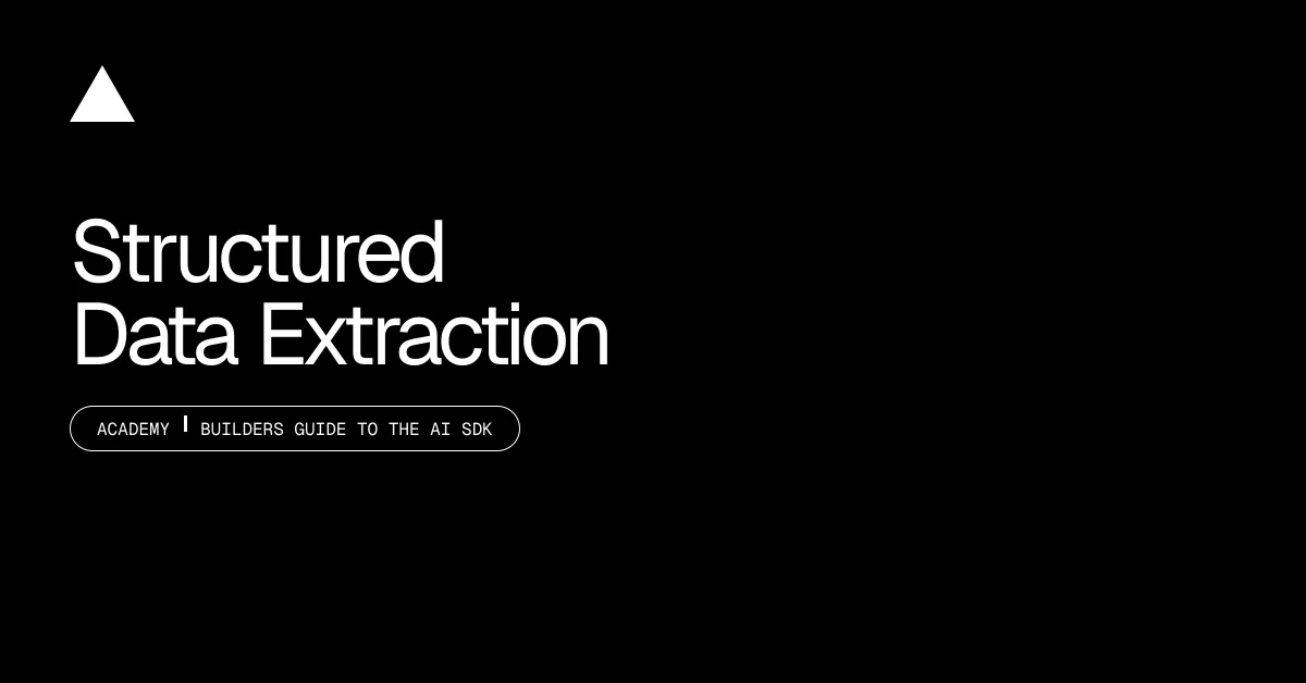 Structured Data Extraction
