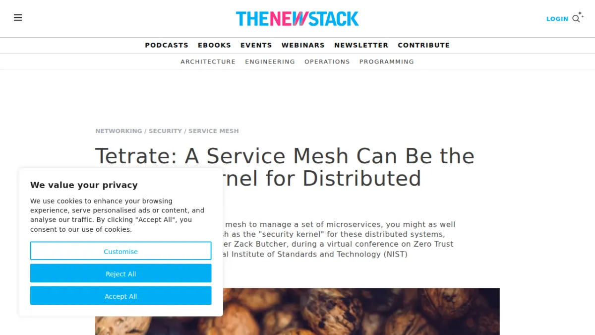 Tetrate: A Service Mesh Can Be the Security Kernel for Distributed Systems