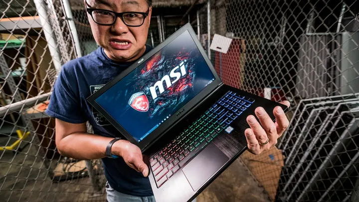 You can take your gaming with you with MSI’s GS63VR Stealth