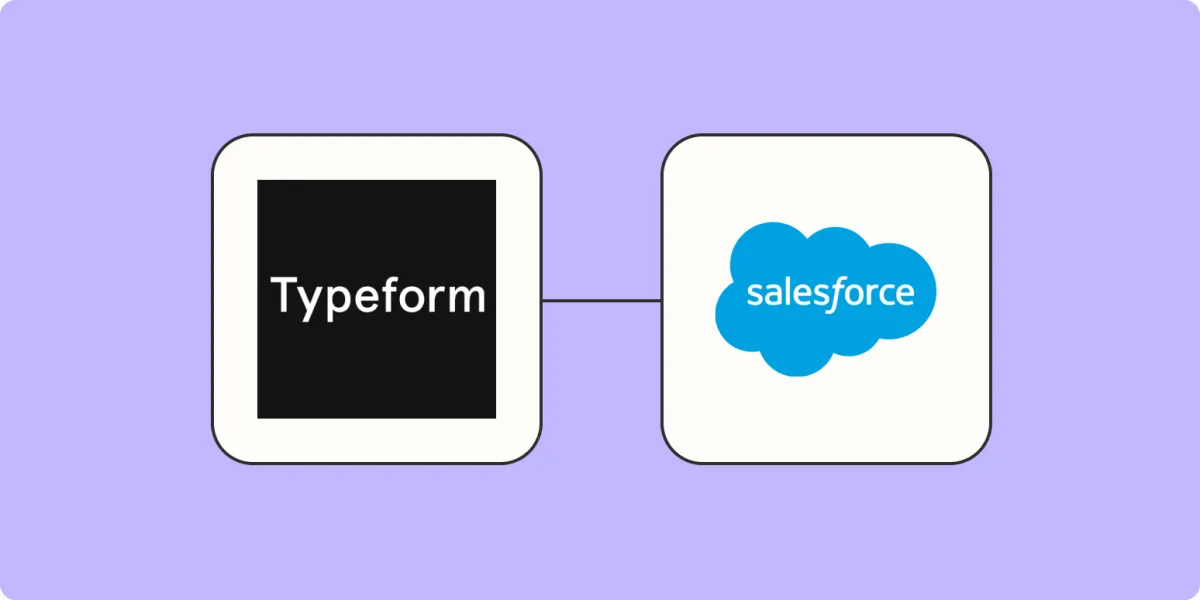 How to add leads from Typeform to Salesforce