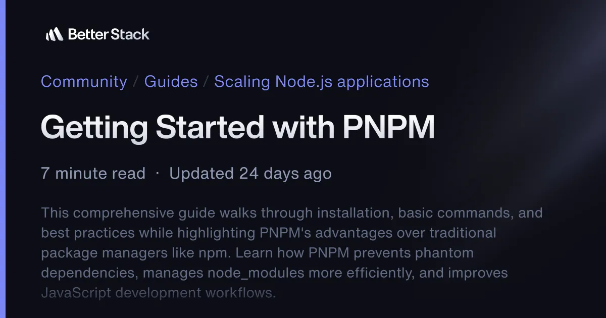 with PNPM