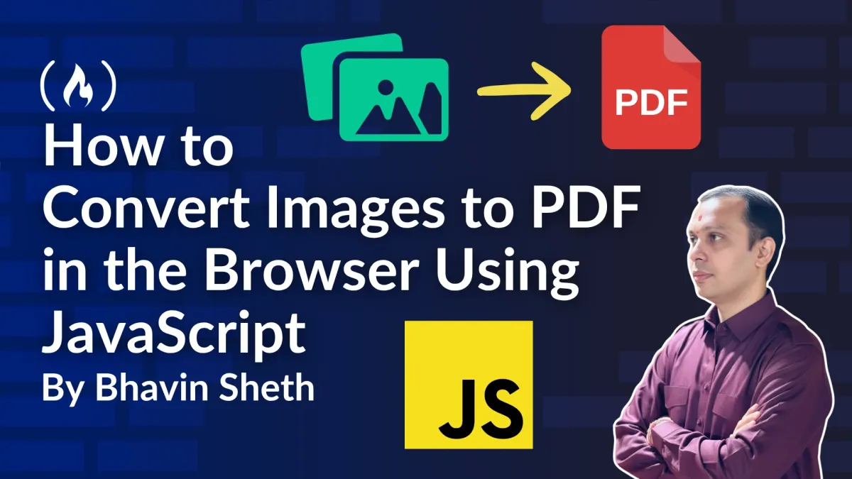 How to Convert Images to PDF in the Browser Using JavaScript
