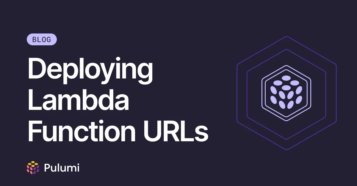 Deploying Lambda Function URLs