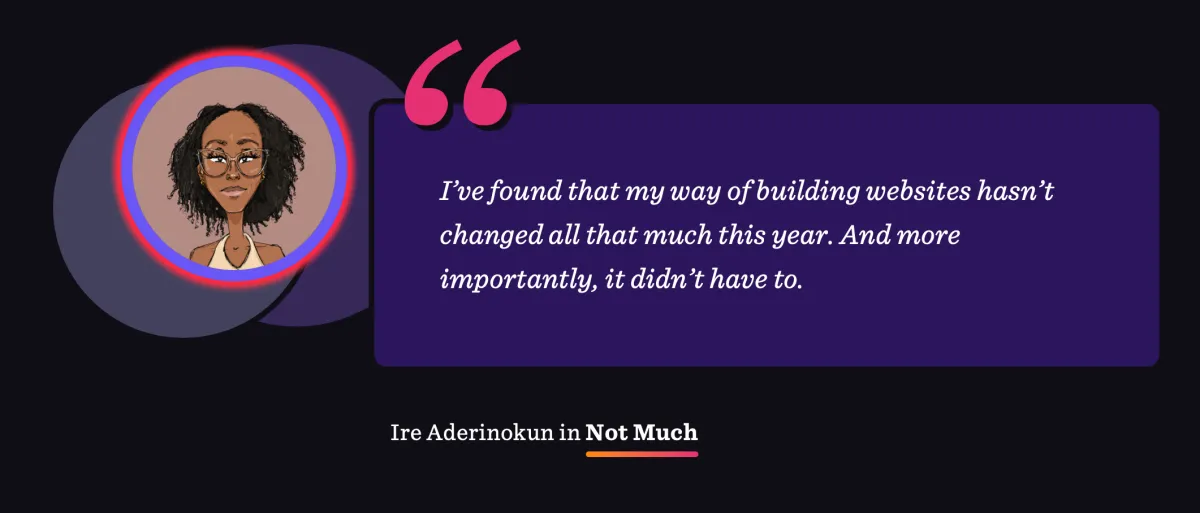 Not Much | CSS-Tricks