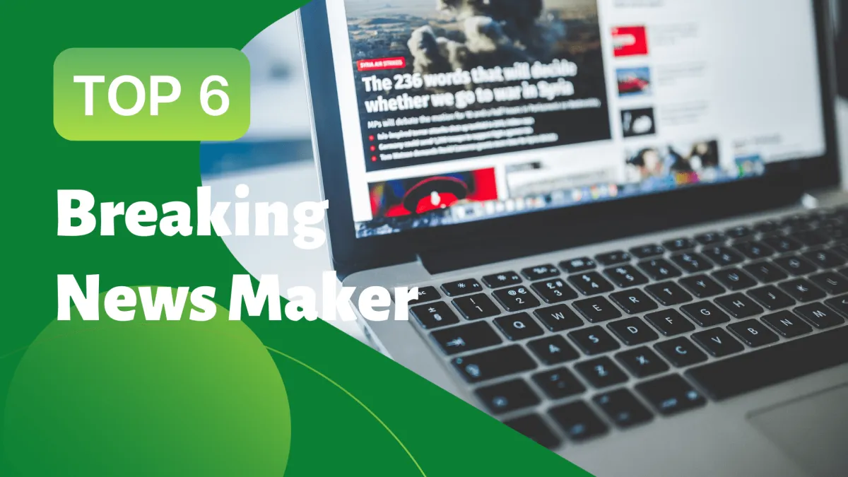 6 Best Breaking News Video Makers