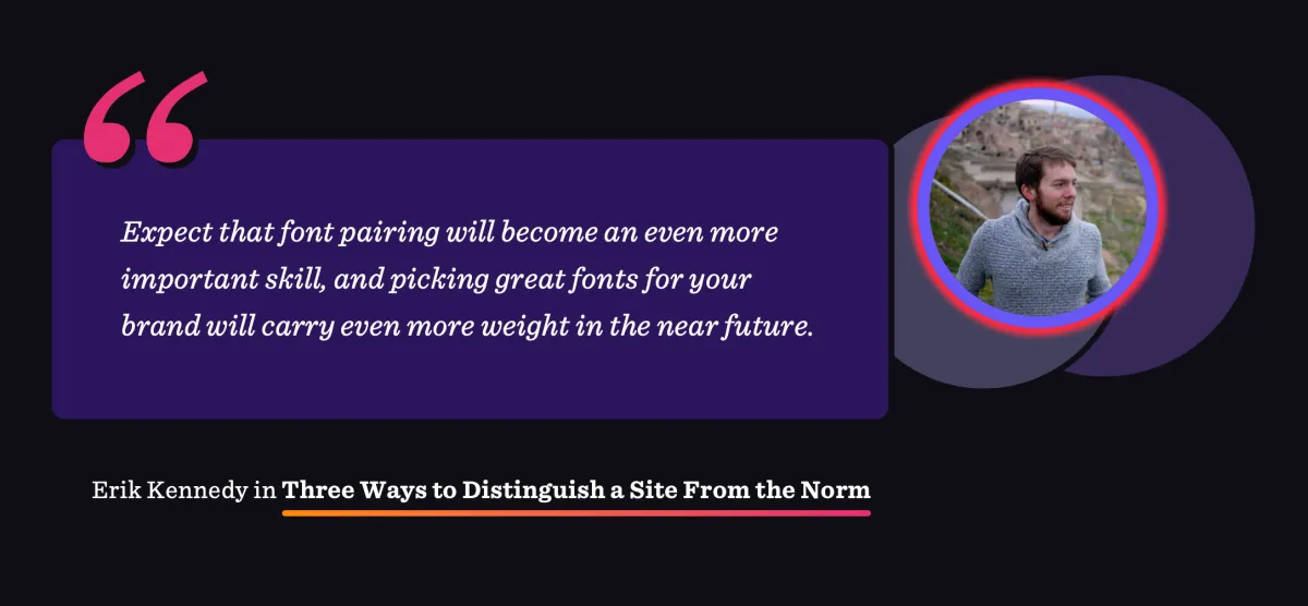 Three Ways to Distinguish a Site From the Norm