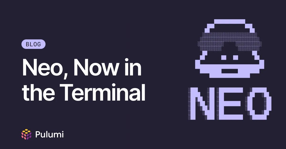 Neo, Now in the Terminal