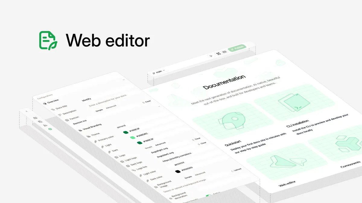 5 things you didn't know you could do in the Mintlify web editor