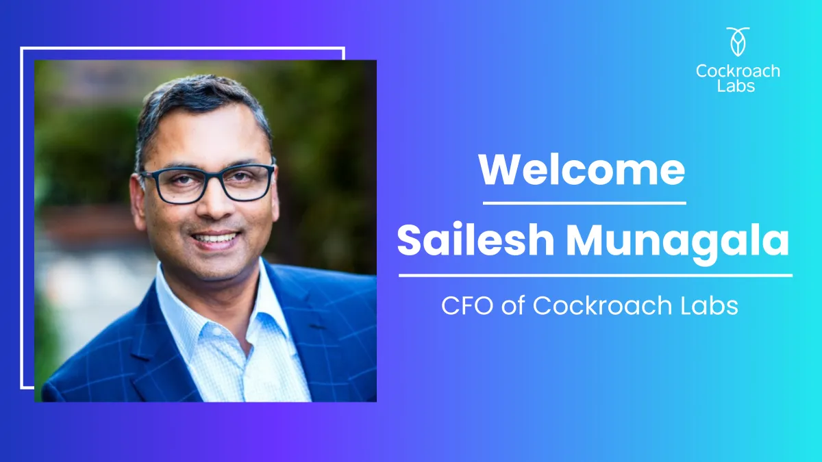 Marking a decade of innovation with Cockroach Labs’ new CFO