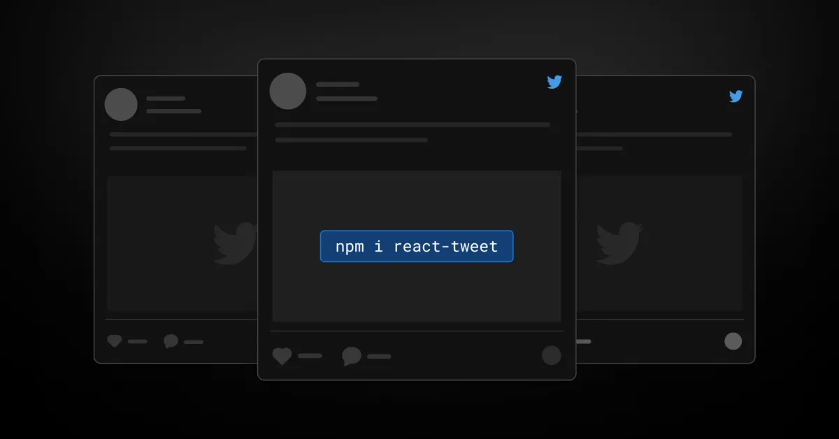 Introducing React Tweet