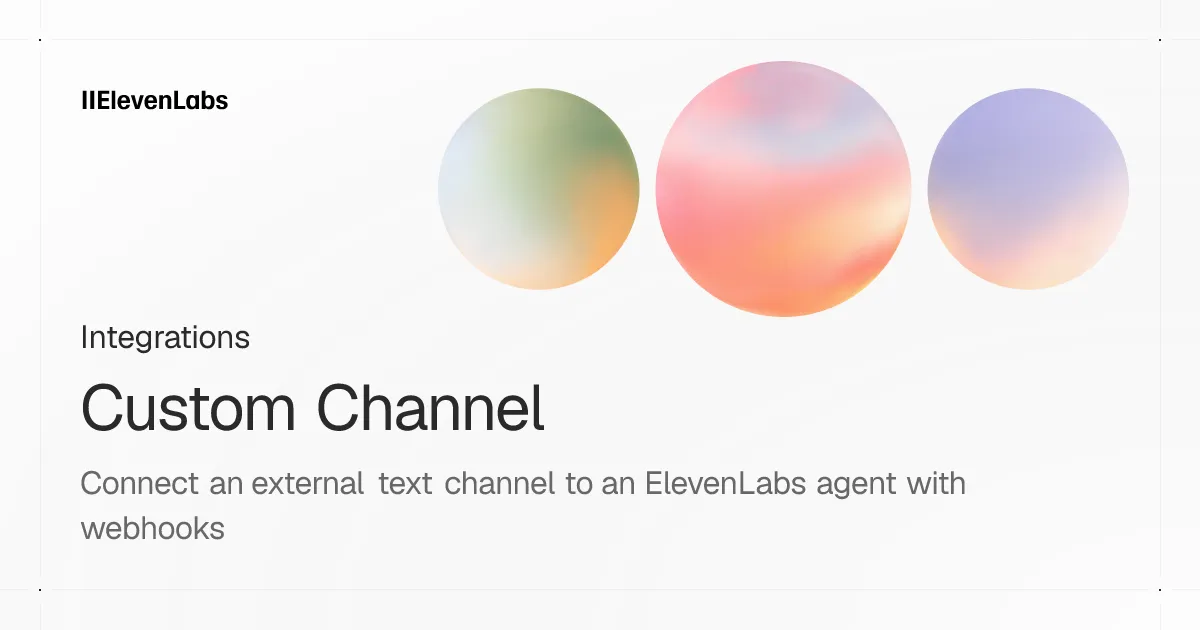 Custom Channel