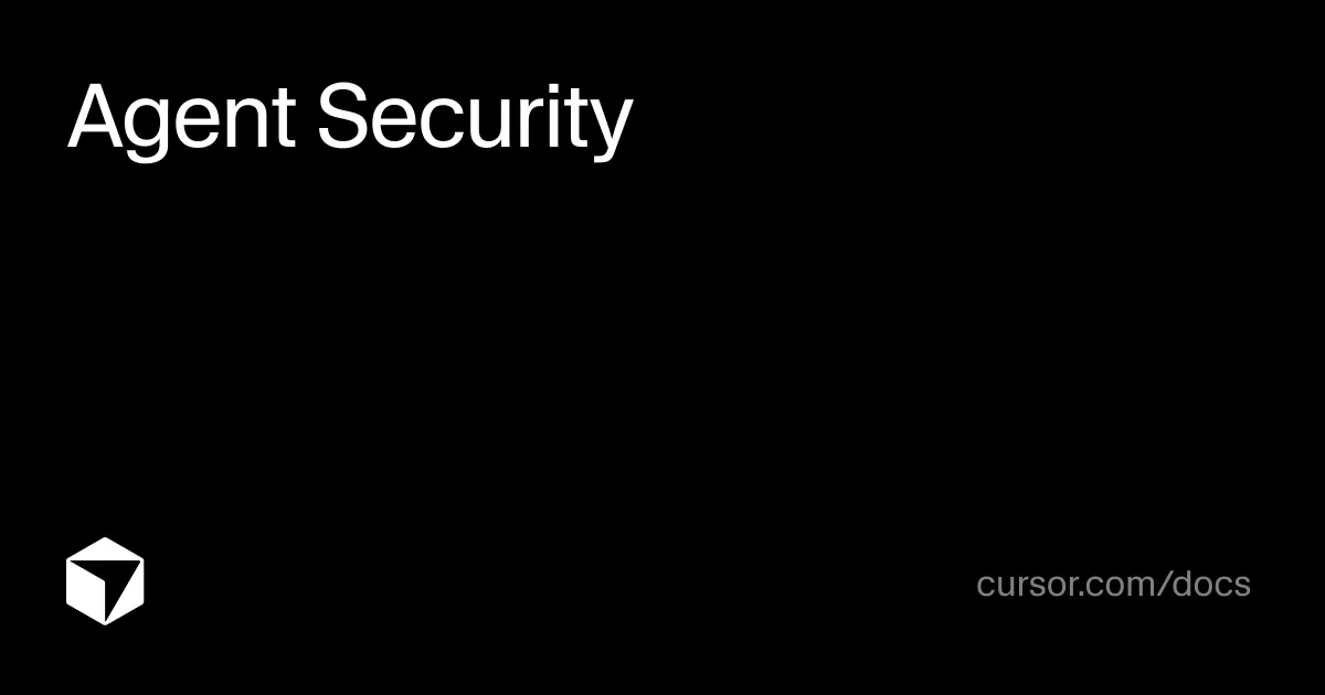Agent Security