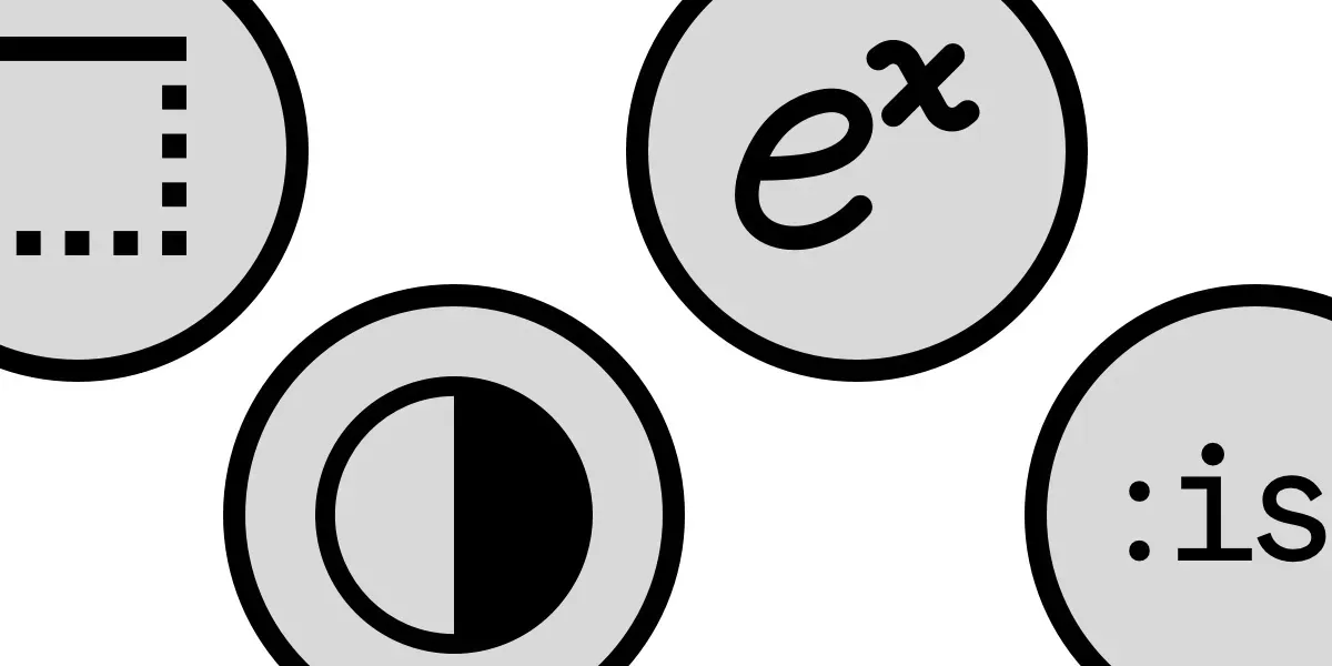 Platform News: Prefers Contrast, MathML, :is(), and CSS Background Initial Values