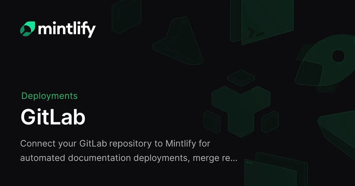 GitLab - Mintlify