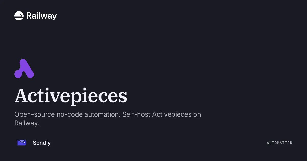 Deploy & Host Activepieces