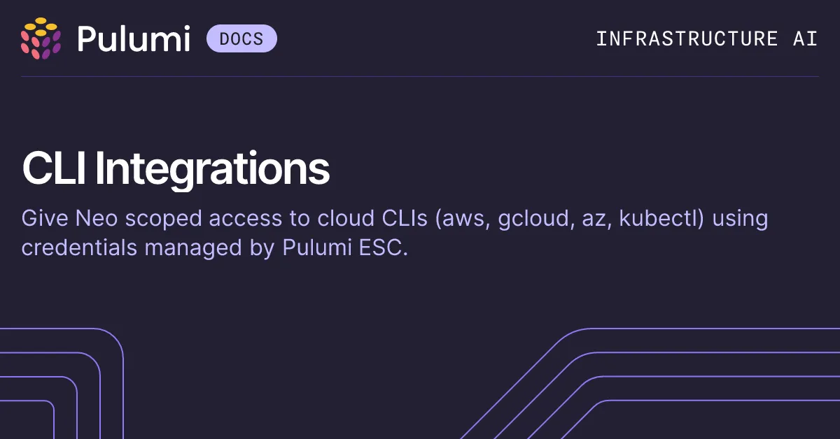 Neo CLI Integrations