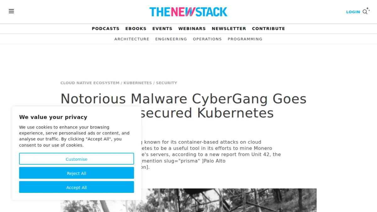 Notorious Malware CyberGang Goes All in on Unsecured Kubernetes Clusters