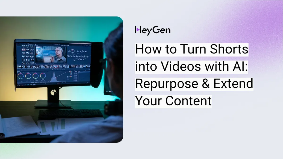 How to Turn Shorts into Videos