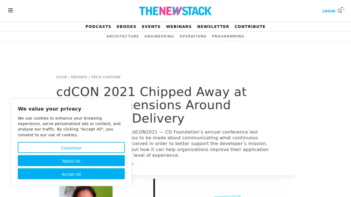 cdCON 2021 Chipped Away at Miscomprehensions Around Continuous Delivery
