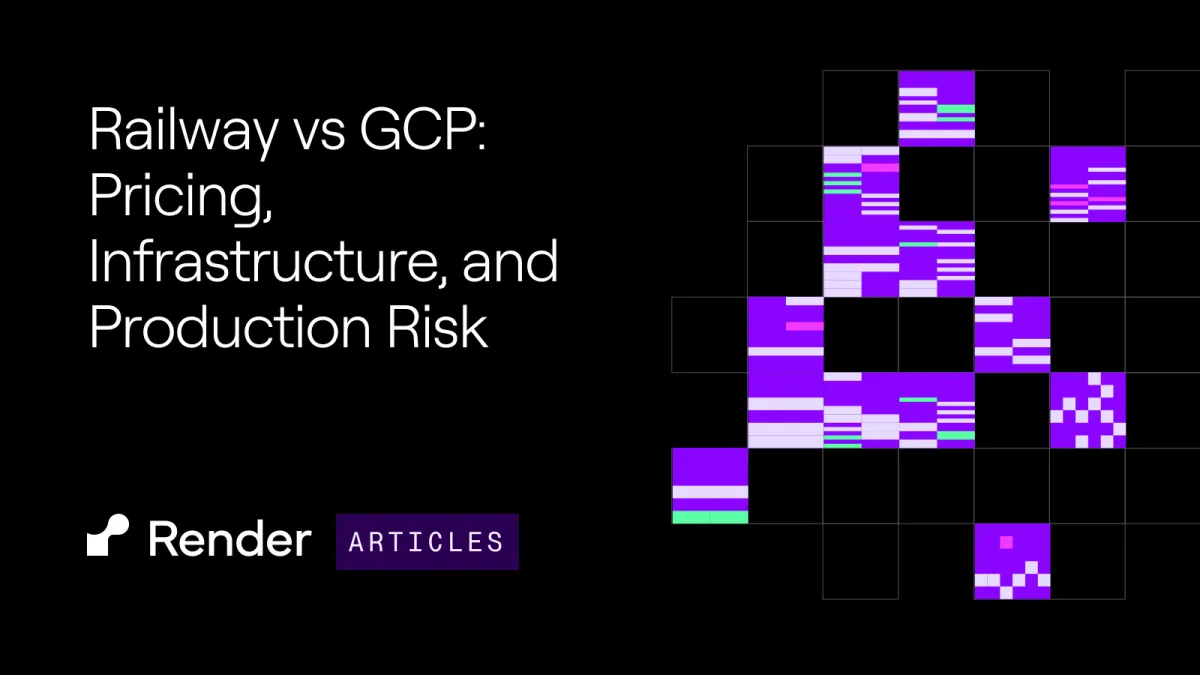 Railway vs GCP: 2026 Pricing & Infrastructure Comparison