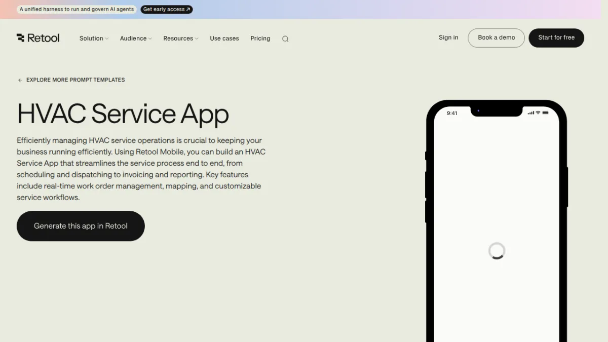 HVAC Service App
