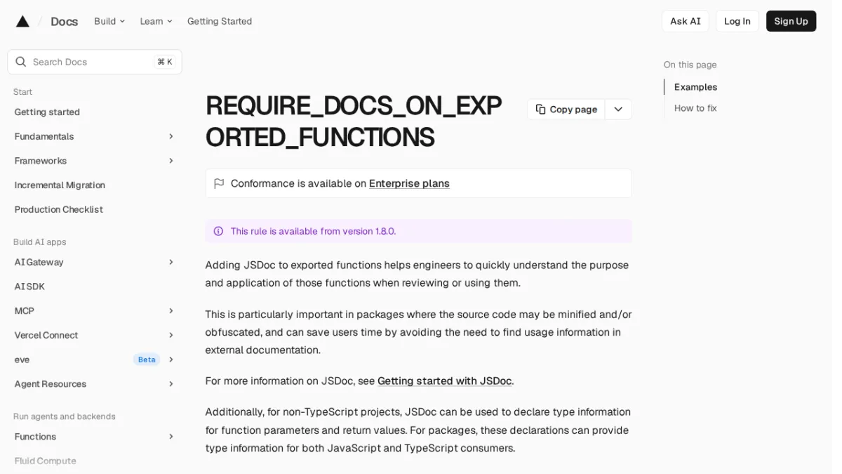 REQUIRE_DOCS_ON_EXPORTED_FUNCTIONS
