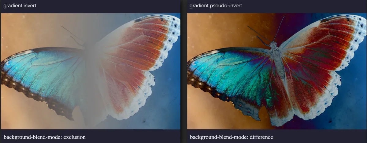 Taming Blend Modes: `difference` and `exclusion`