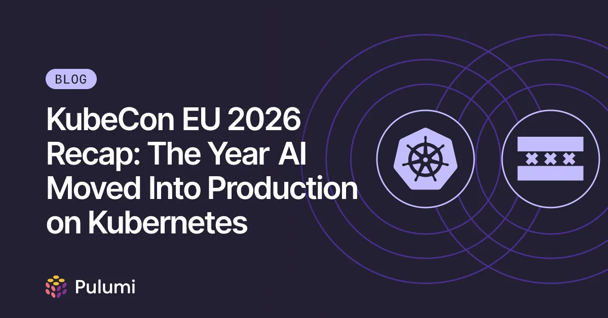 KubeCon EU 2026 Recap: The Year AI Moved Into Production on Kubernetes