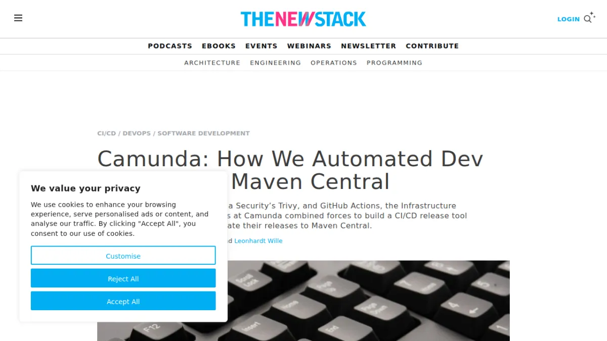 Camunda: How We Automated Dev Releases to Maven Central