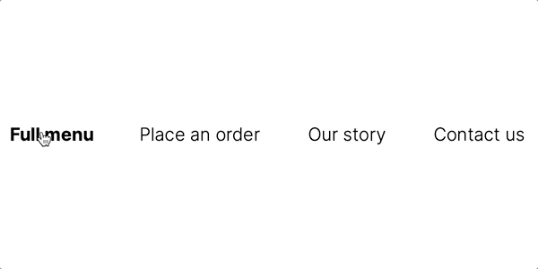 Bold on Hover... Without the Layout Shift | CSS-Tricks