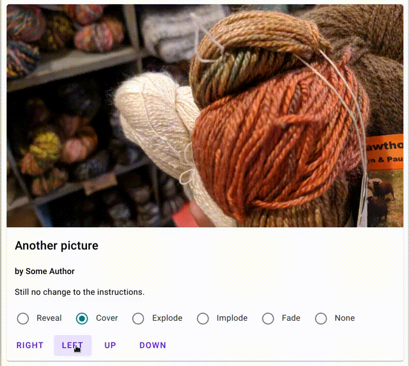 Shared Element Transitions