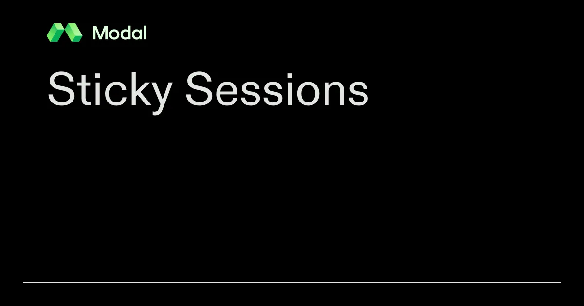 Sticky Sessions