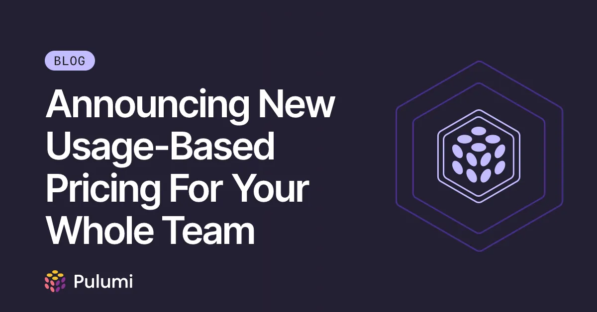 Announcing New Usage-Based Pricing For Your Whole Team