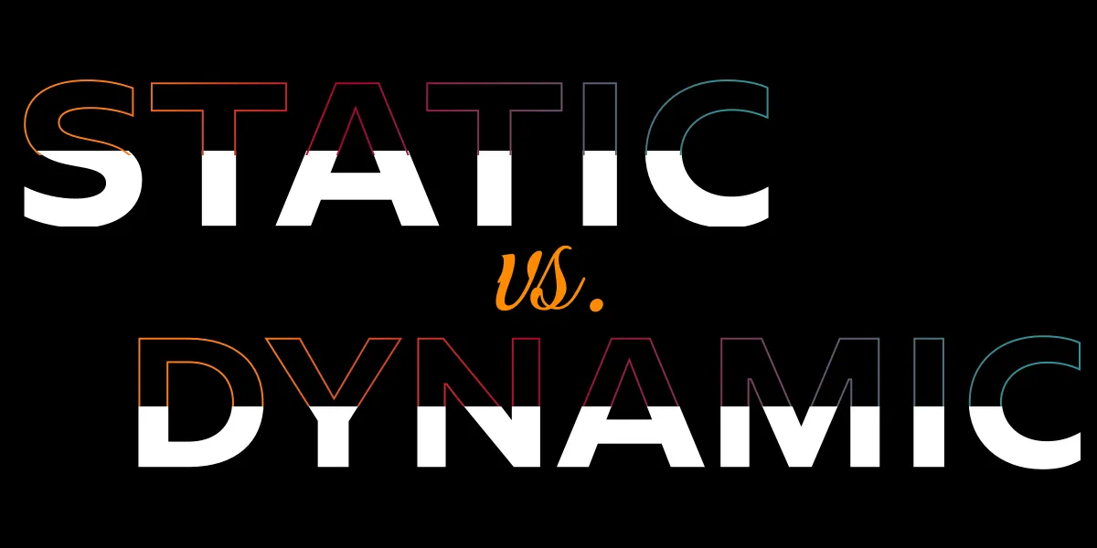Static vs. Dynamic vs. Jamstack: Where's The Line?