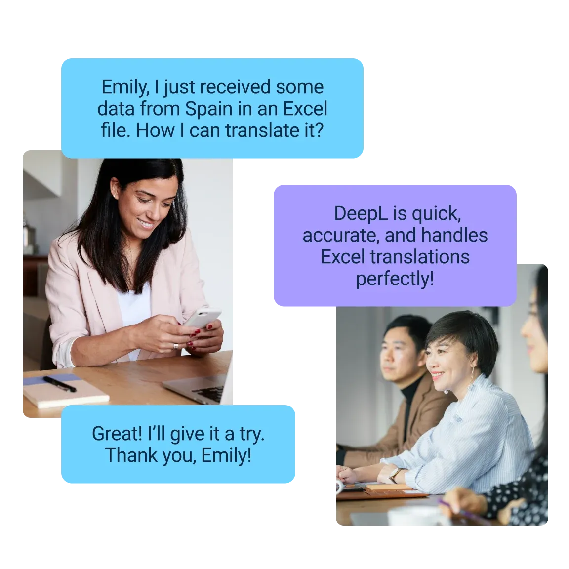 Translate Excel files easily and accurately with DeepL